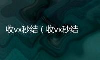 收vx秒结（收vx秒结24小时联系方式）